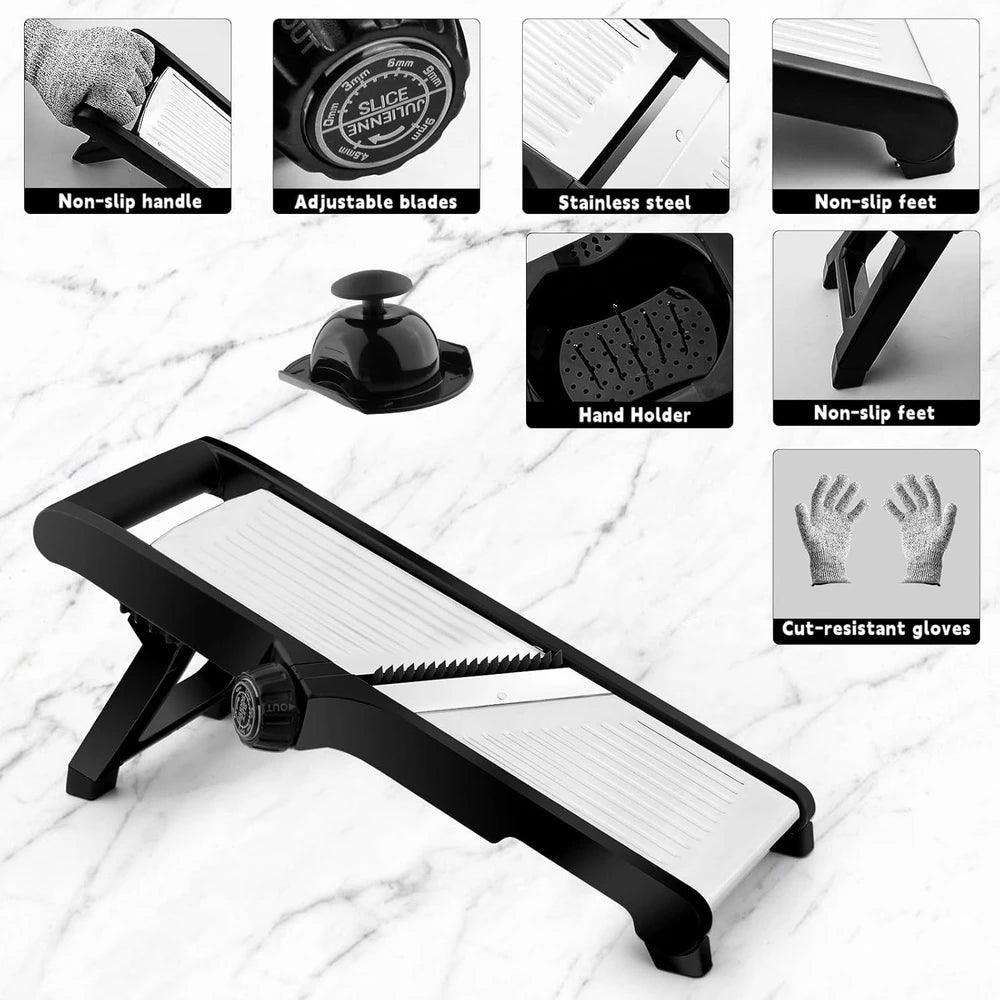 Mandoline Slicer Black