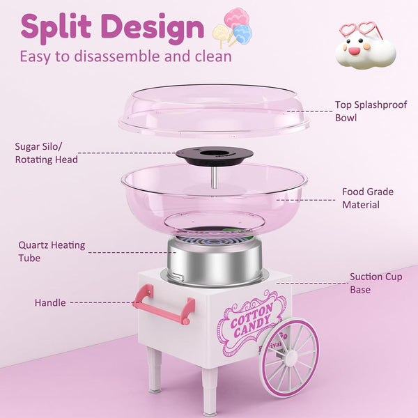 Whimsical Cotton Candy Maker